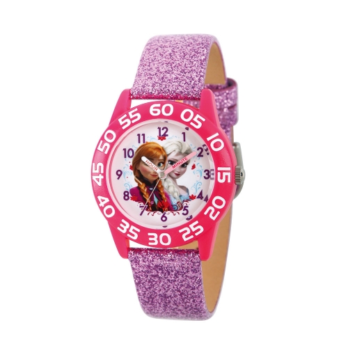 (特價品)Disney迪士尼 冰雪奇緣兒童指針學習錶