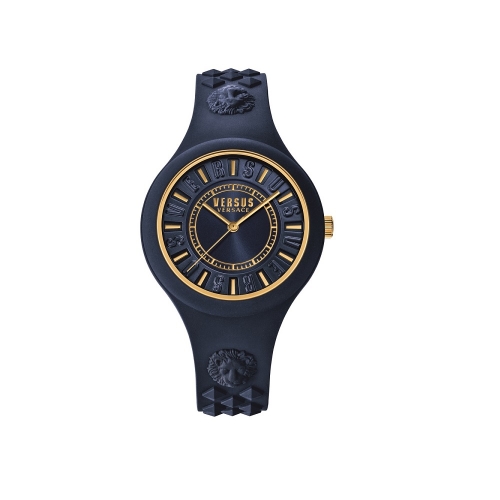 Versus Fire Island系列 LUMIÈRE 時尚腕錶－氣質深藍款