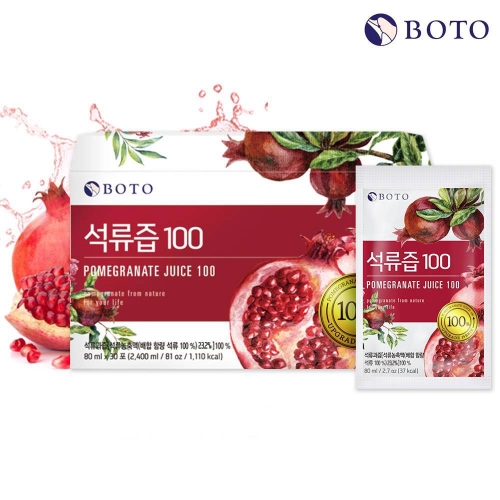 韓國 BOTO 紅石榴 精華飲禮盒 30入