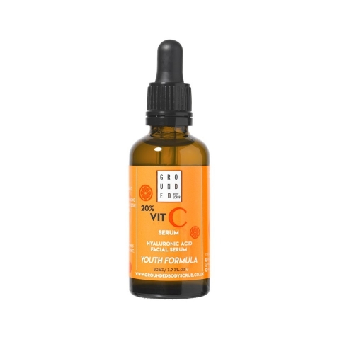 Grounded 維他命C玻尿酸保濕精華 50ml