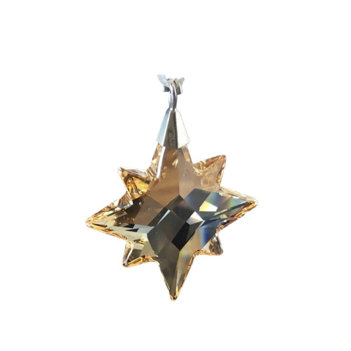 Swarovski 施華洛世奇 星星水晶吊飾 附品牌提袋