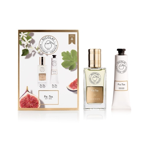 Nicolaï尼可萊 無花果茶香氛及護手霜 30mlx2入組